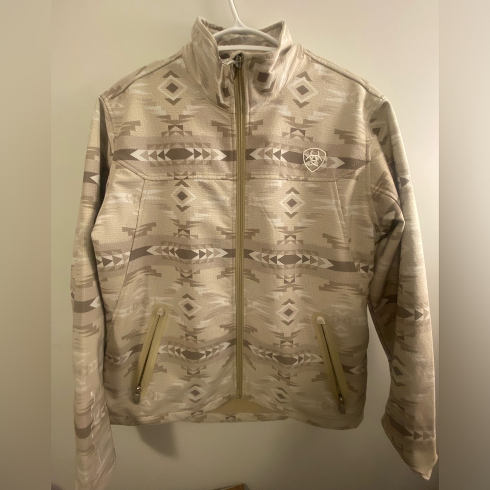 Ariat Light Tan Textured Jacket